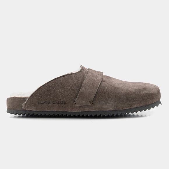 Brochu Walker Abbot Suede Leather Mule Clog (Made in Portugal) - Picture 3 of 10